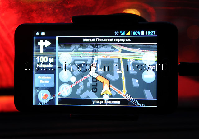 Автомобильный GPS навигатор Globus GL-900
